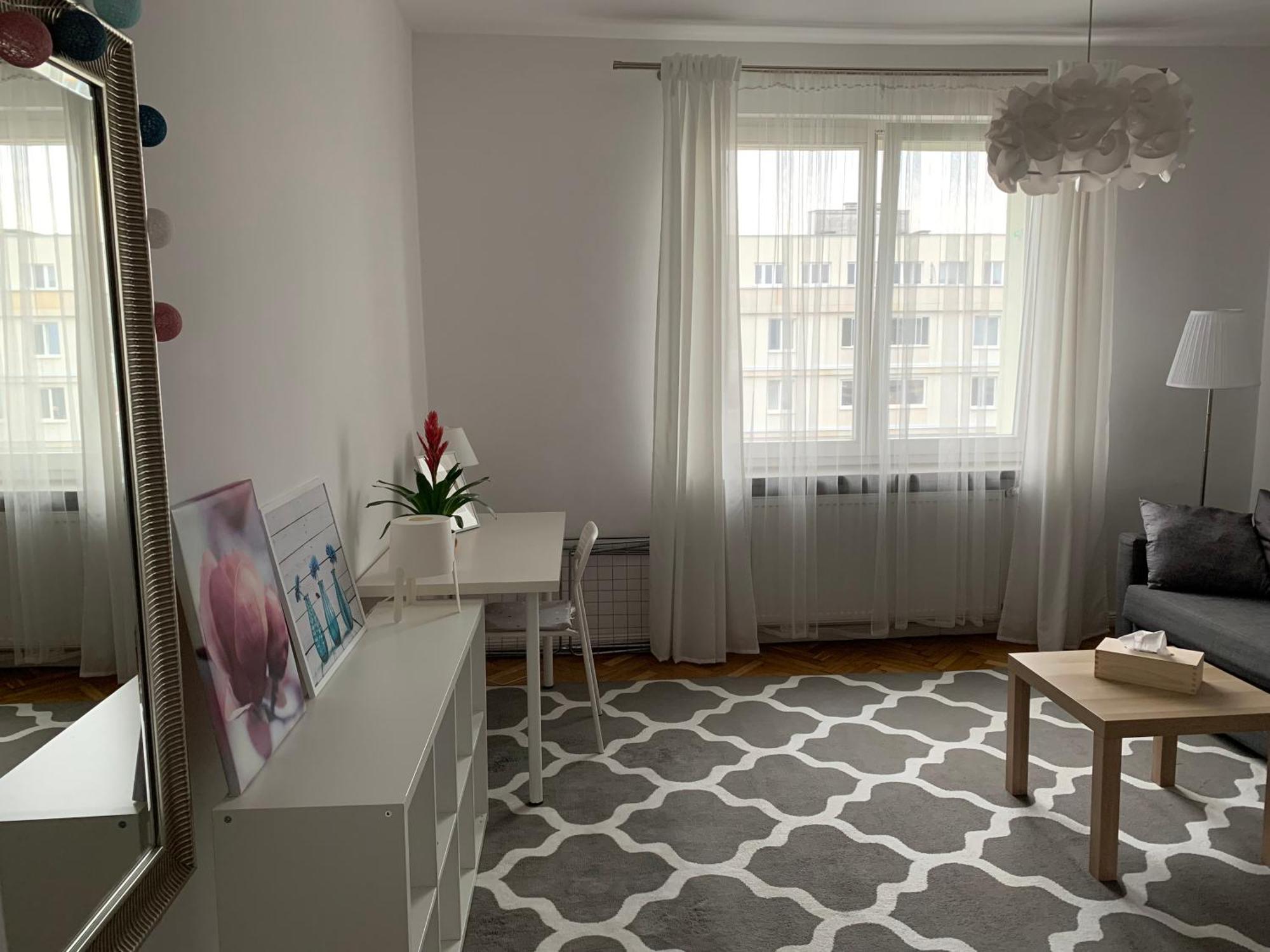 Apartament Pl Hallera Mieszkanie 1 Pokojowe Metro Wilenska